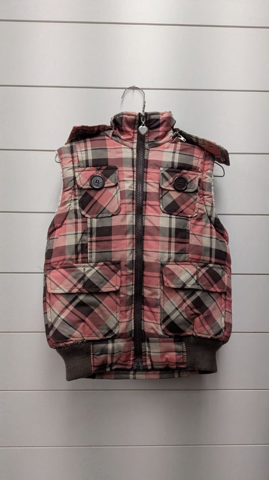 Dollhouse Plaid Puffer Vest - 6