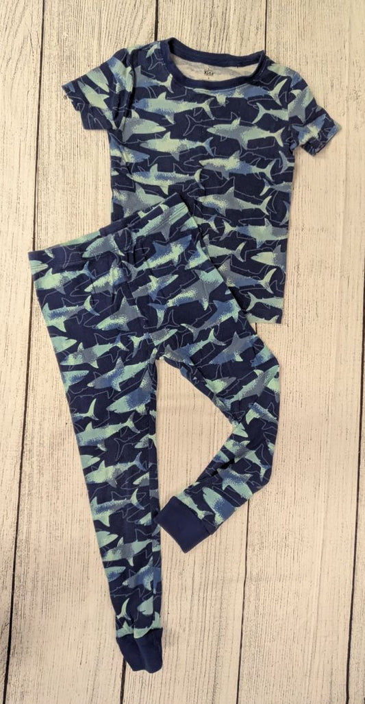 KIDS HEADQUARTERS Shark Pajama Set - 6