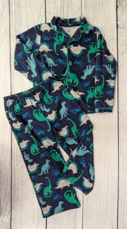 Carters Fleece Dinosaur Pajama Set - 5t