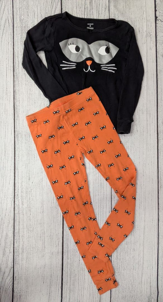 Carters Halloween Cat Pajama Set - 6