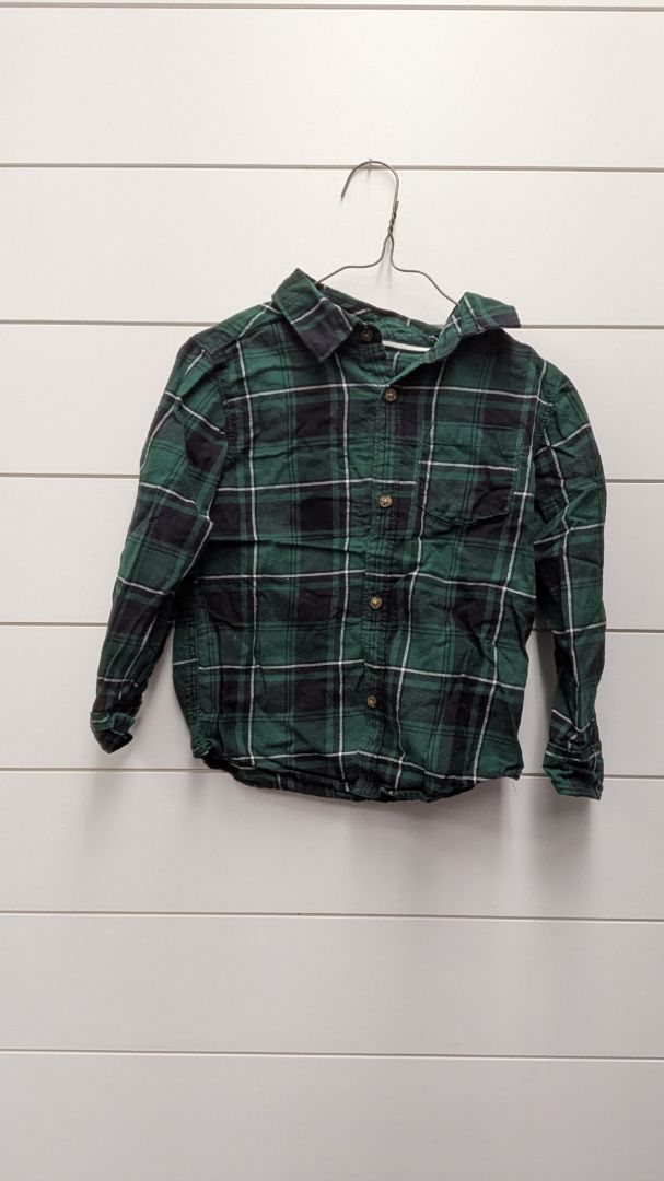 Carters Long Sleeve Flannel - 4t