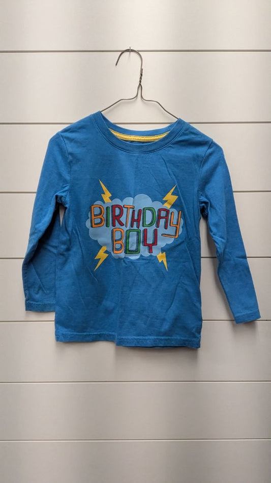 Cat & Jack Birthday Boy Long Sleeve - 5t