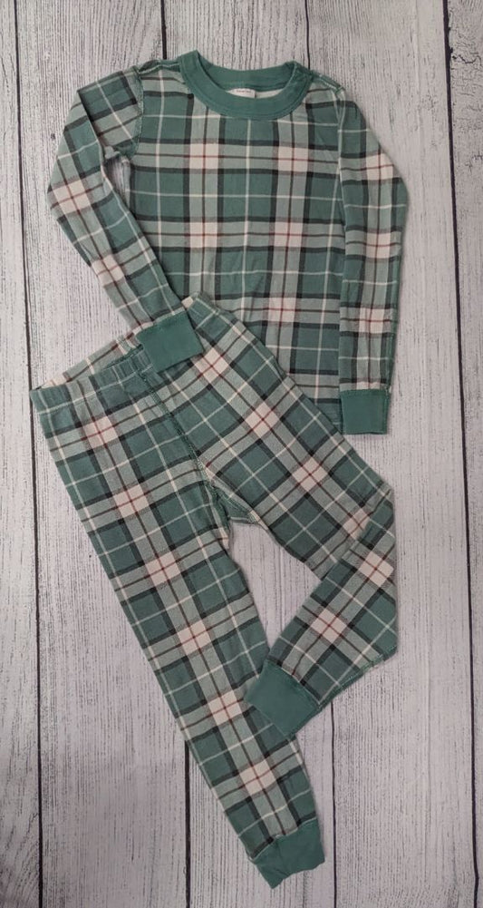 Hanna Andersson Plaid Pajama Set - 5t
