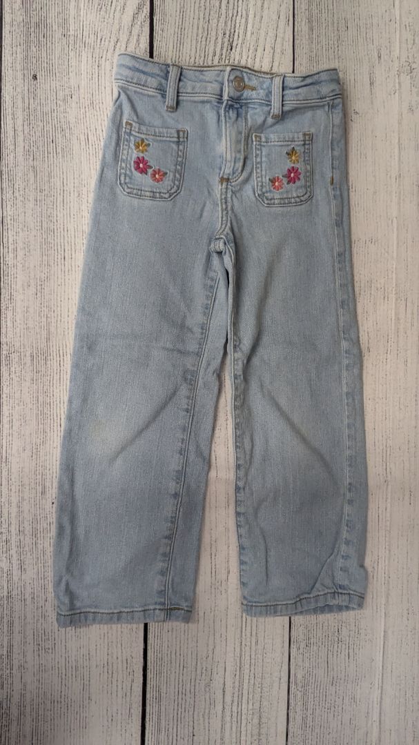 Jumping Beans Flower Jeans - 5t