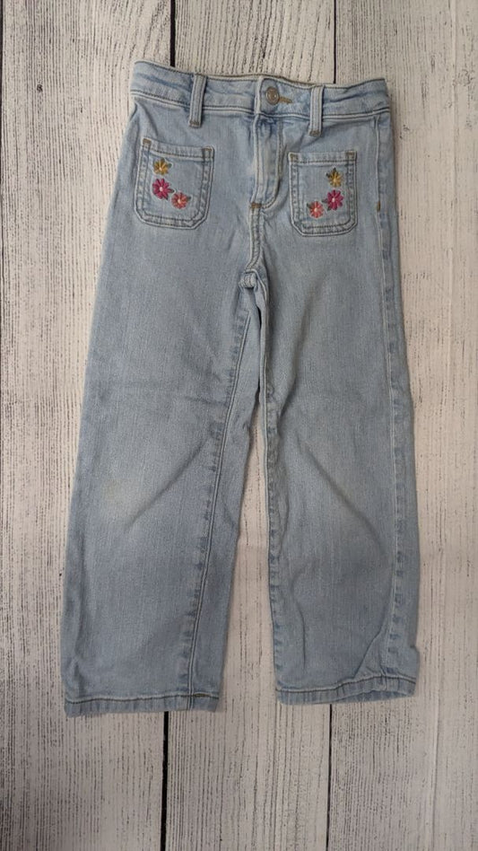 Jumping Beans Flower Jeans - 5t
