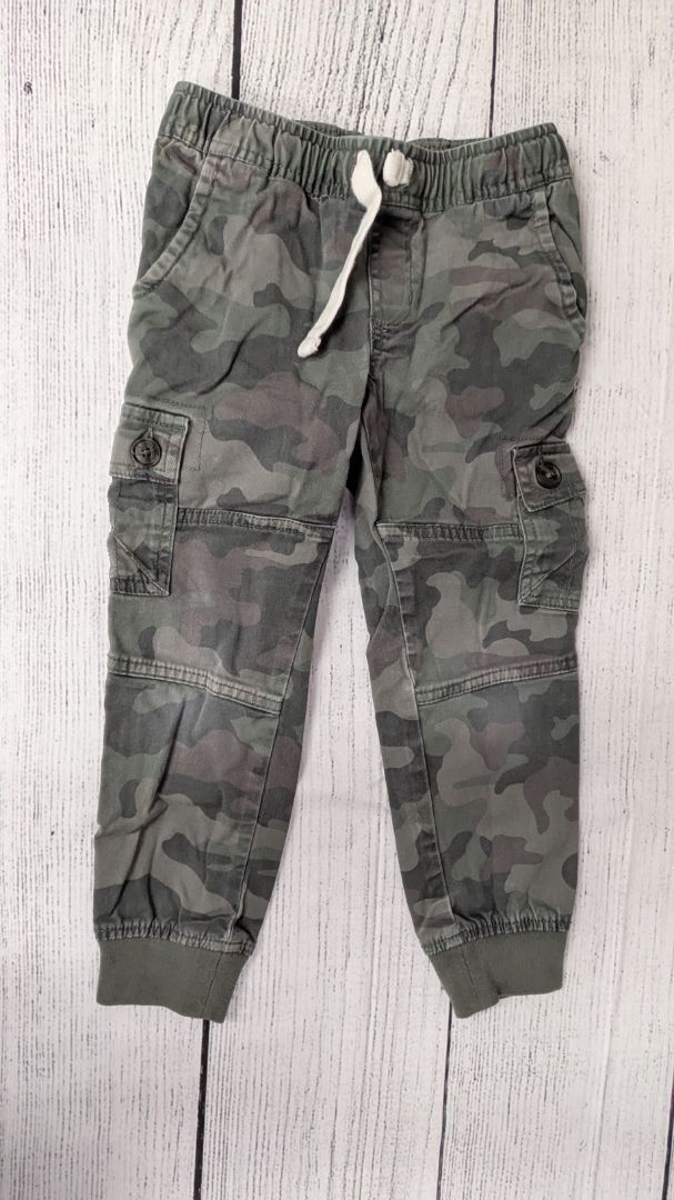 Cat & Jack Camo Cargo Pants - 4t