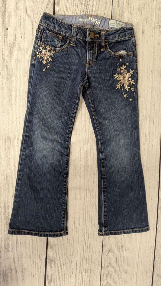 Gap Snowflake Jeans - 5t