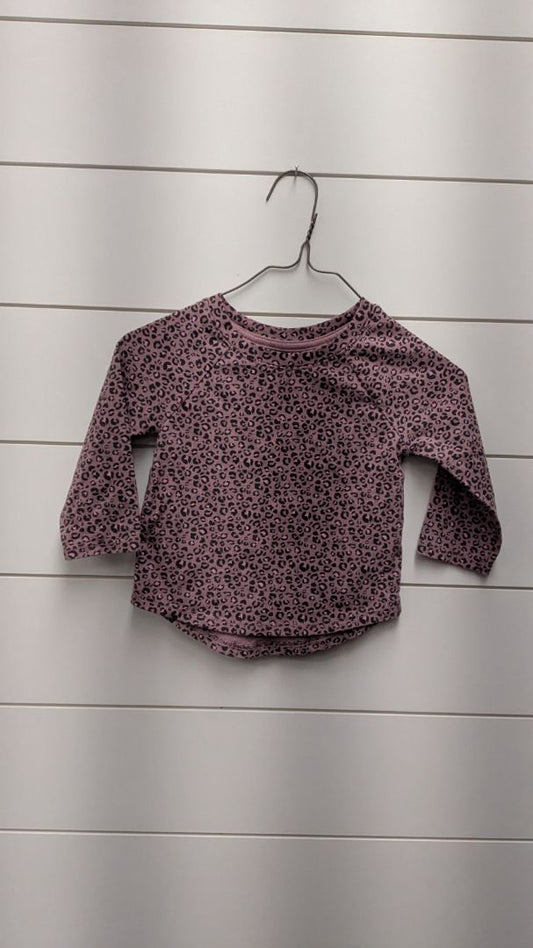 Cat & Jack Cheetah Print Long Sleeve - 12mo