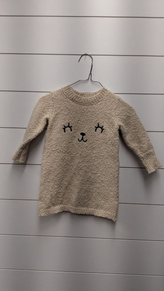 Cat & Jack Bear Sweater - 12mo