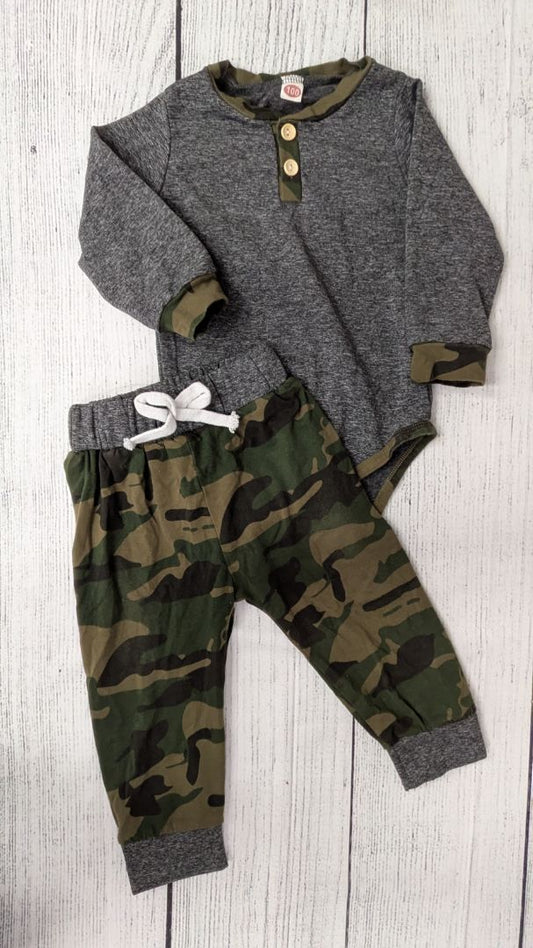 Camo Outfit - 24mo