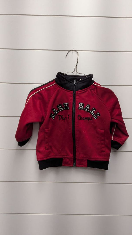 Athletic Works Baseball Zip-Up Jacket - 18mo