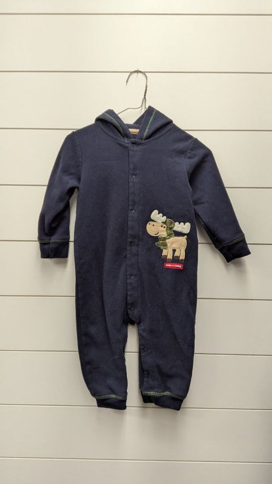 Carters Fleece Moose Jumper - 18mo