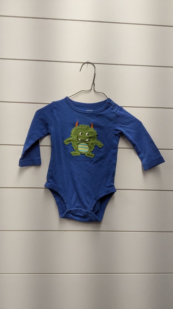 Carters Monster Long Sleeve - 6mo