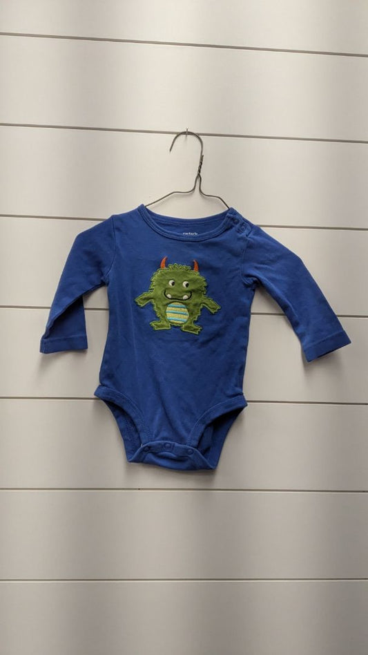 Carters Monster Long Sleeve - 6mo
