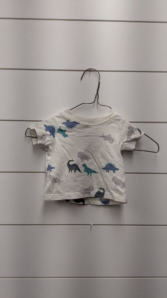 Carters Dinosaur Short Sleeve - NB