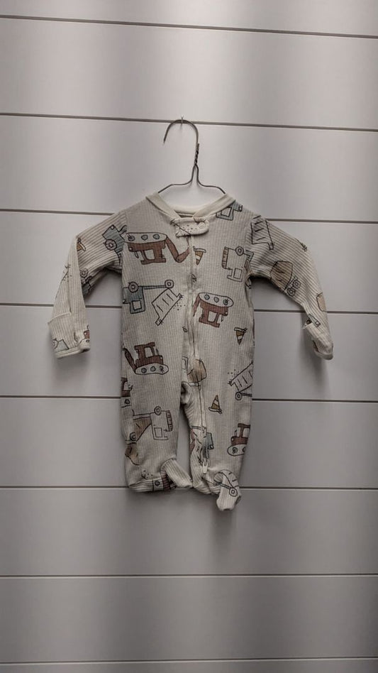 Carters Construction Pajamas - NB