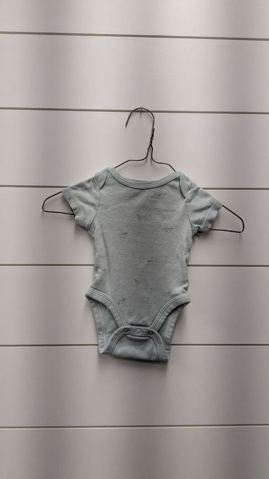 Cloud Island Airplane Short Sleeve - NB