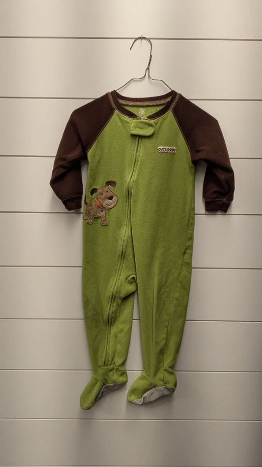 Carters Fleece Dog Pajamas - 18mo