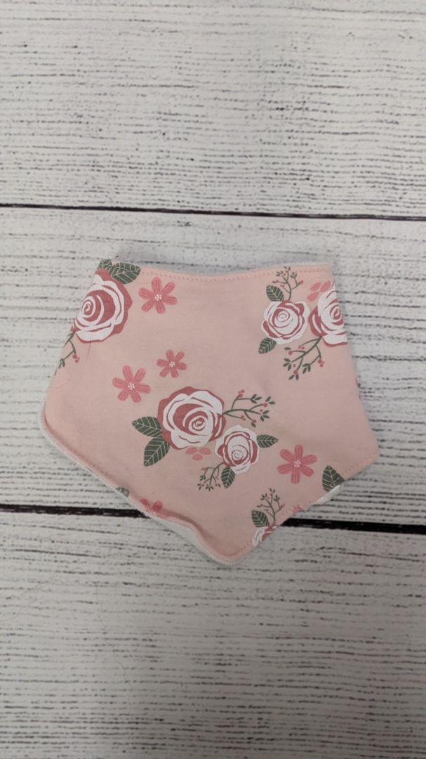 Floral Drool Bib -