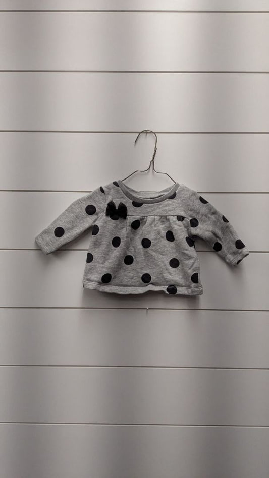 Carters Polka Dot Sweater - 3mo