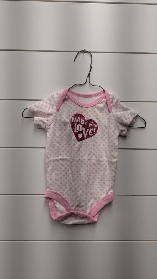 "Made with Love" Short Sleeve - 3mo