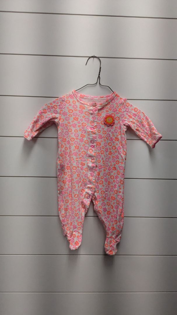 Carters Floral Pajamas - 3mo