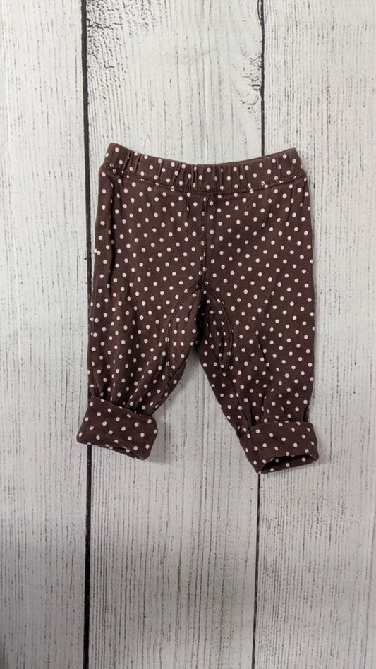 Carters Polka Dot Pants - 3mo