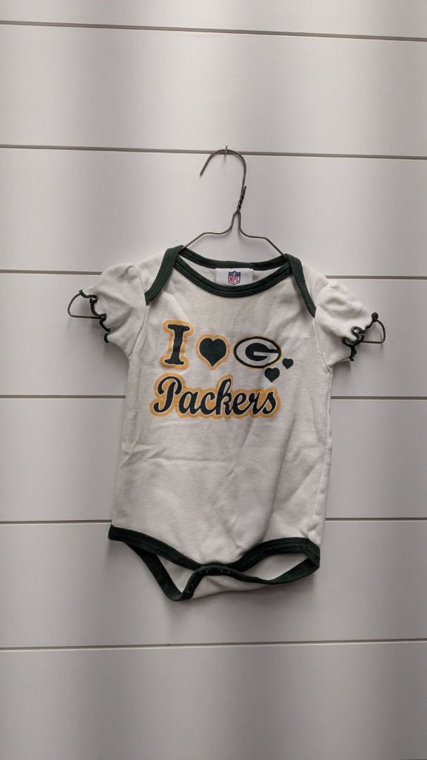 NFL Team Apparel Packers Short Sleeve - 3mo