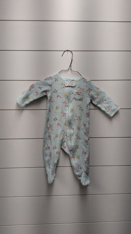 Carters Floral Pajamas - 3mo