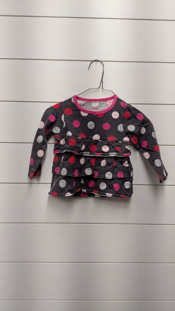 Carters Polka Dot Long Sleeve - 18mo
