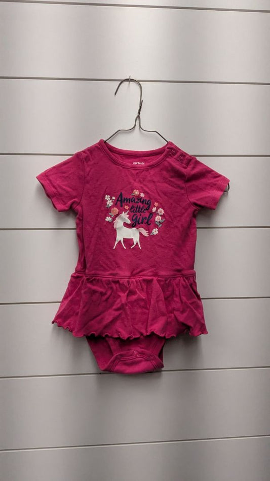 Carters Unicorn Short Sleeve - 12mo