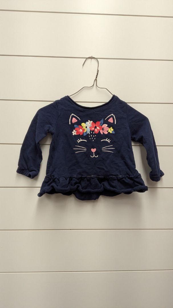 Carters Cat Long Sleeve - 18mo