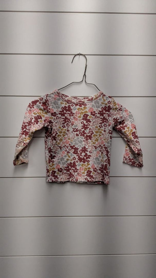 Carters Floral Long Sleeve - 12mo