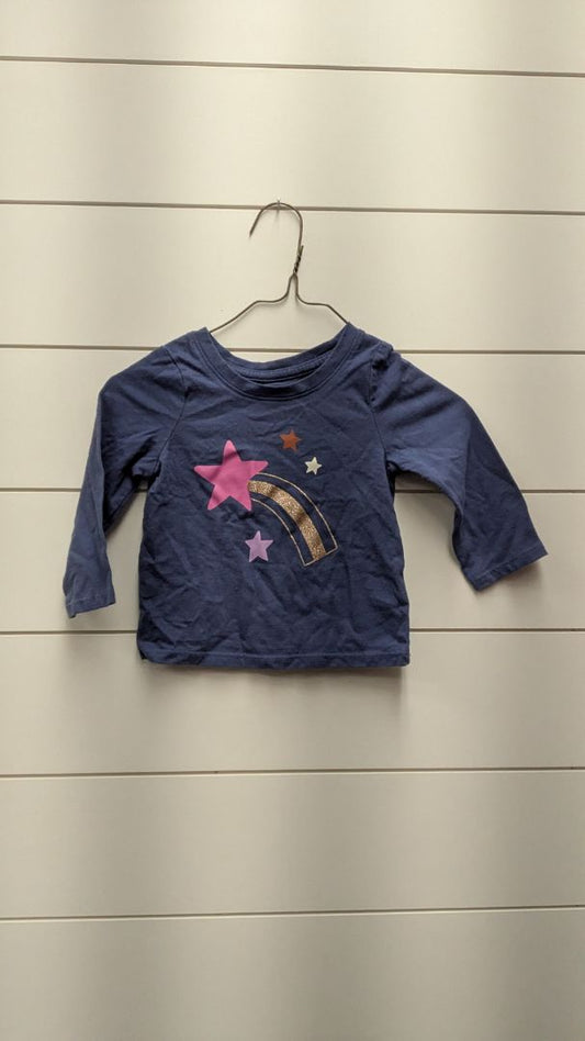 Cat & Jack Shooting Star Long Sleeve - 12mo