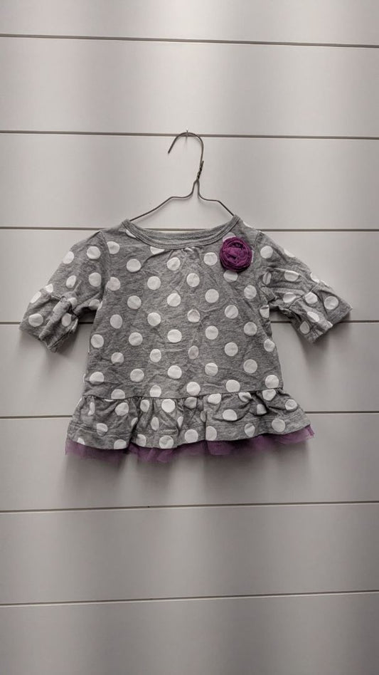 Carters Polka Dot Long Sleeve - 18mo