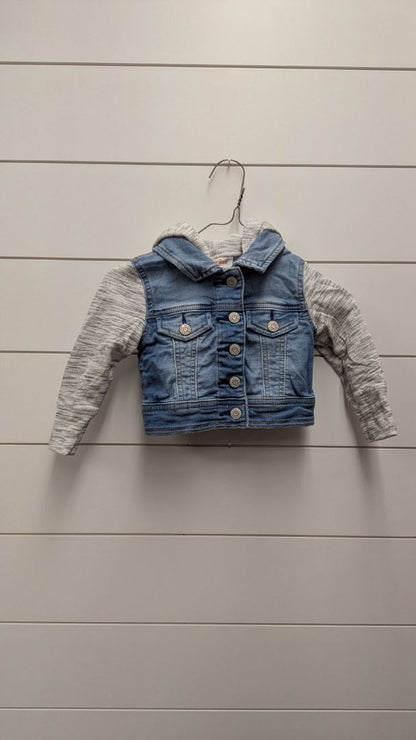 Cat & Jack Cat Hooded Jacket - 12mo