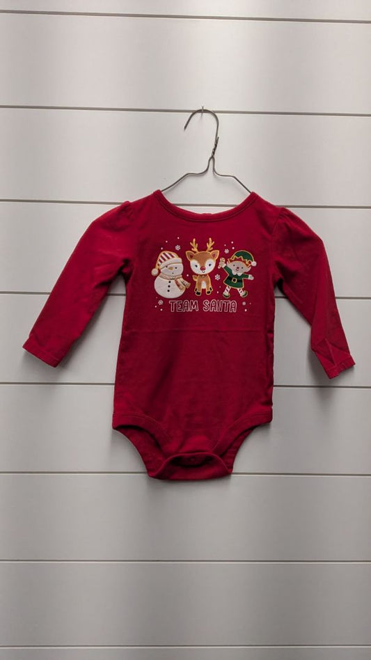 Holiday Time Christmas Long Sleeve - 12mo