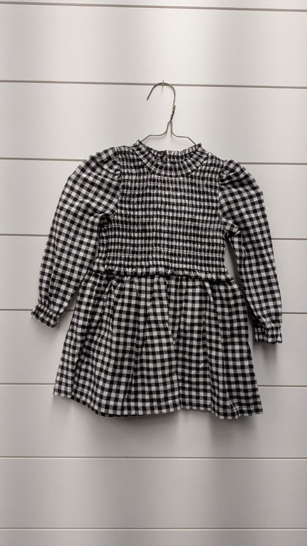 Wonder Nation Plaid Long Sleeve Dress - 12mo