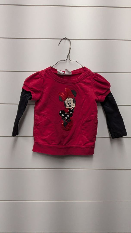 Disney Minnie Mouse Sweatshirt - 12mo