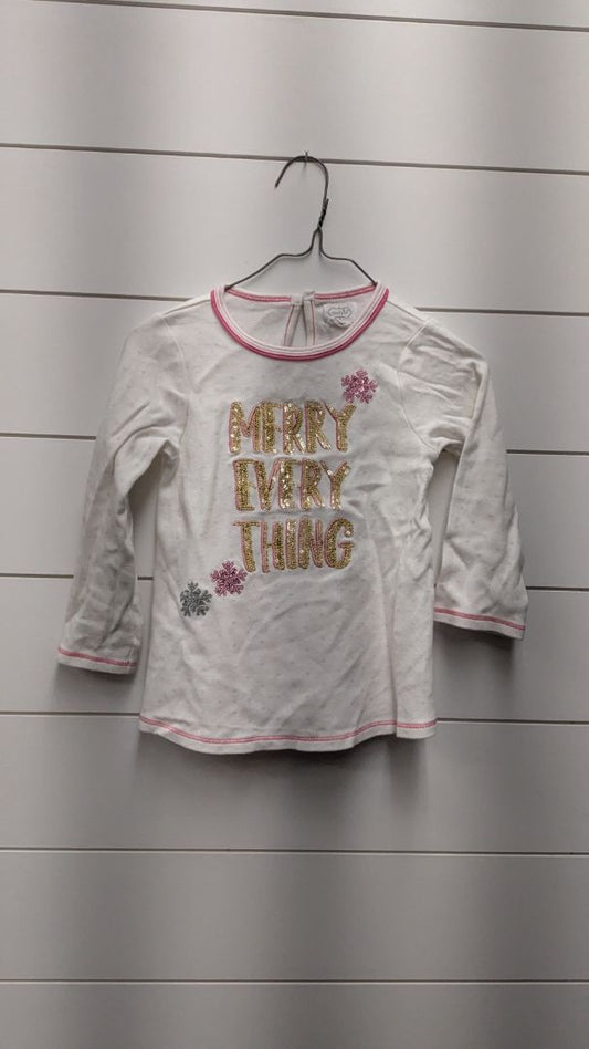 Mudpie Christmas Sequin Long Sleeve - 3t