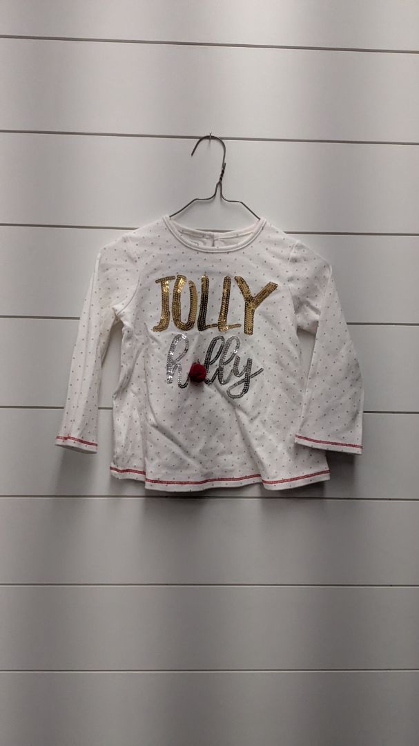Mudpie Christmas Sequin Long Sleeve - 3t