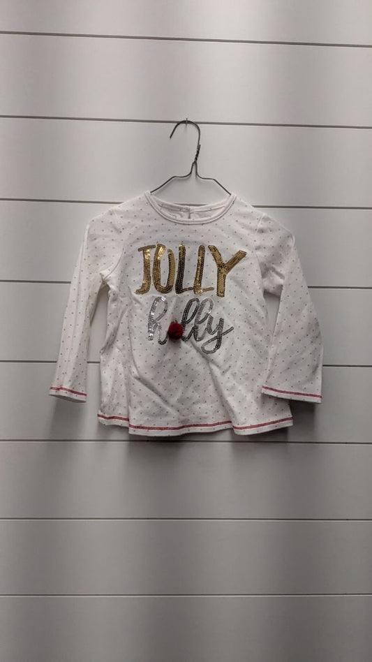 Mudpie Christmas Sequin Long Sleeve - 3t