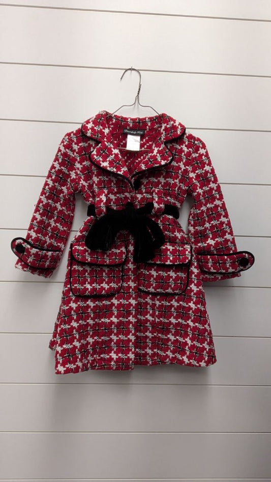 Disorderly Kids Holiday Knit Jacket - 4t