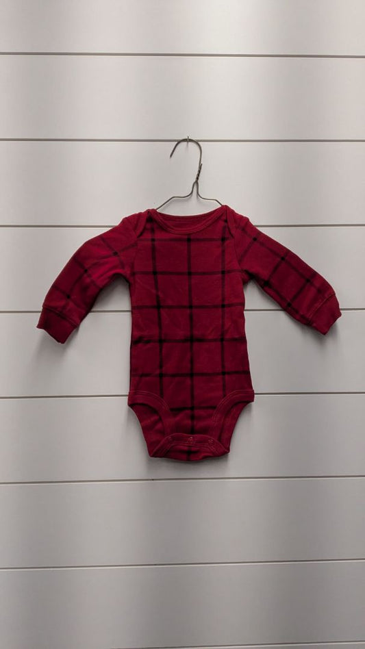 Carters Plaid Long Sleeve - 3mo
