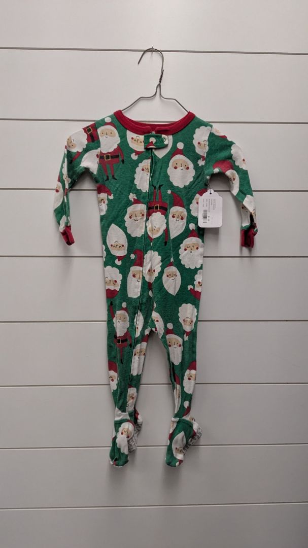 Carters Santa Pajamas - 12mo