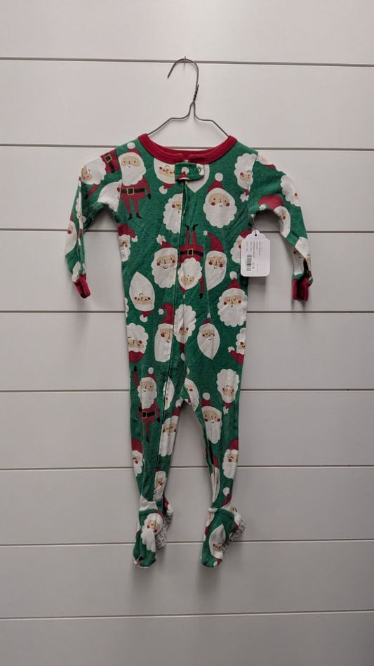 Carters Santa Pajamas - 12mo
