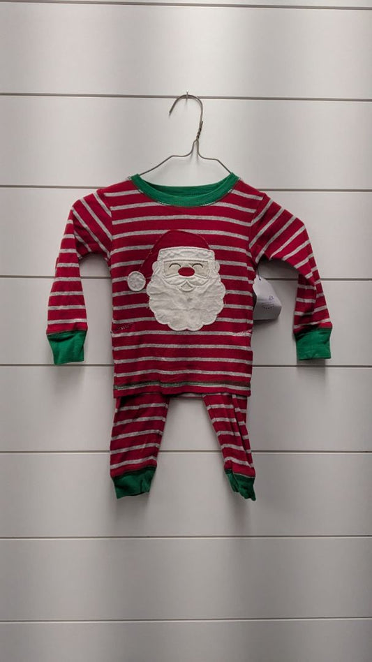 Carters Santa Pajamas - 12mo