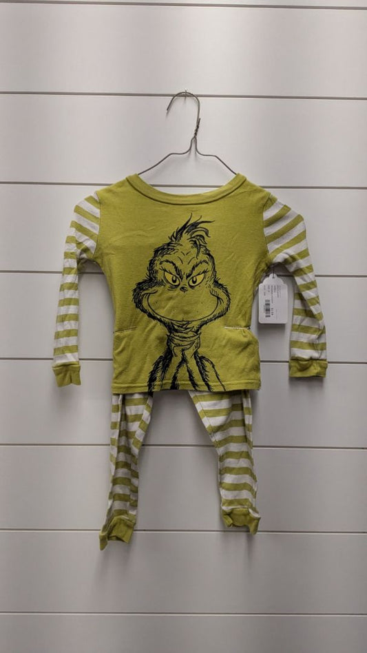 Grinch Pajama Set - 3t