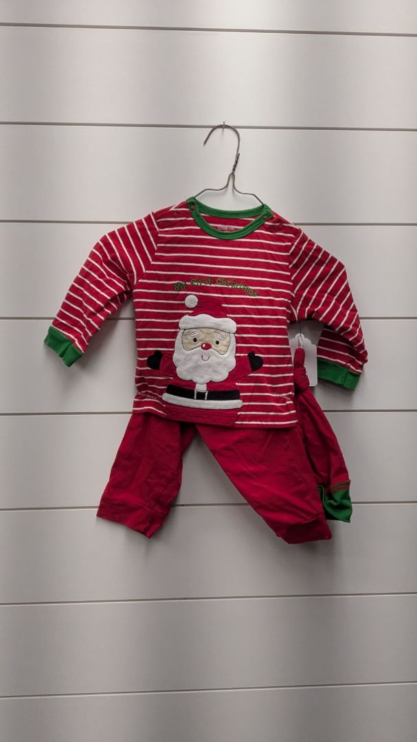 Little Me 3pc My 1st Christmas Pajamas - 12mo