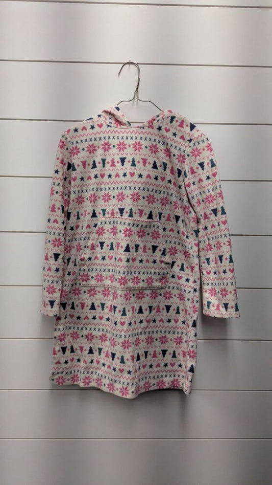 Cat & Jack Fleece Christmas Blanket Hoodie - 6